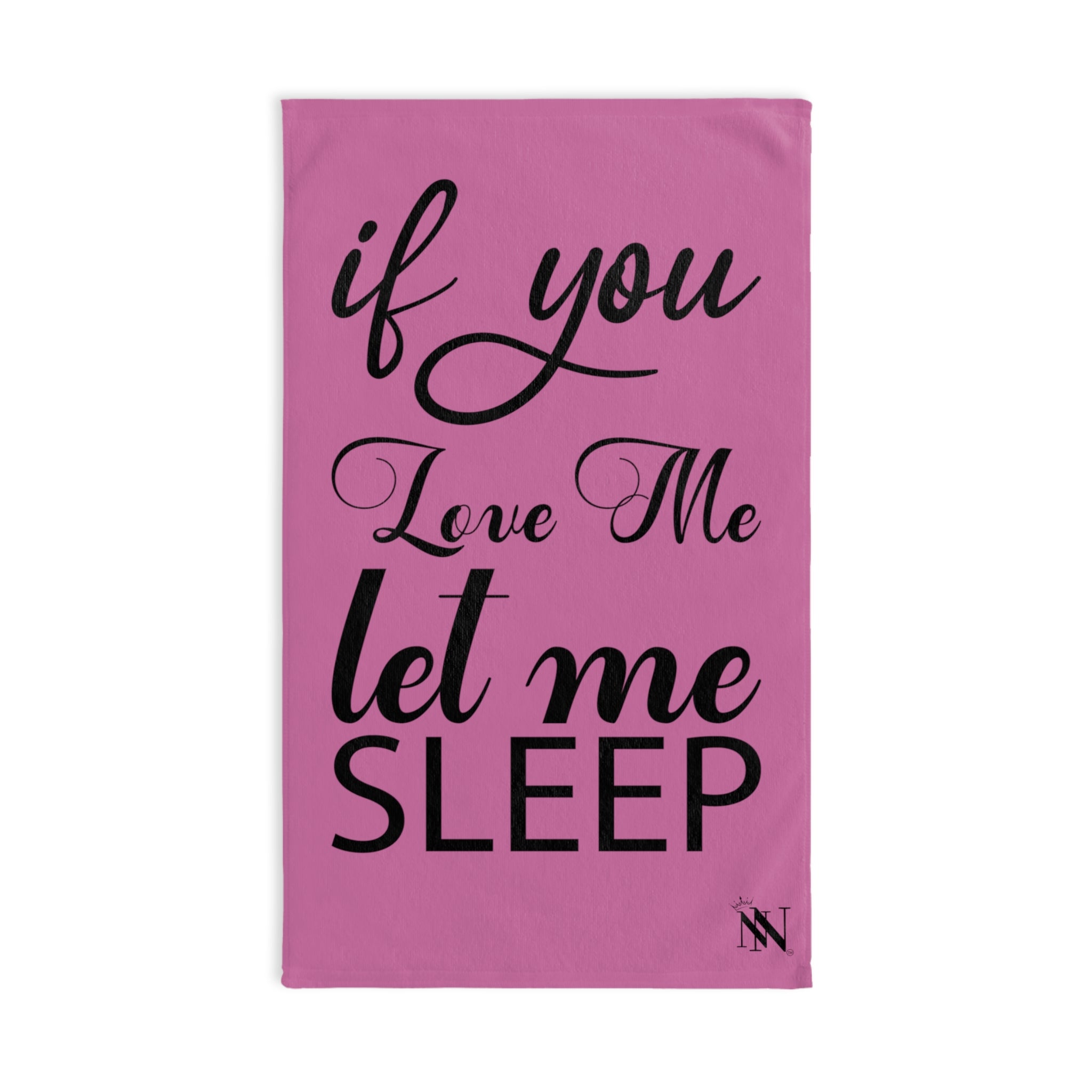 Let Me Sleep | Gifts for Boyfriend, Funny Towel Romantic Gift for Wedding Couple Fiance First Year Anniversary Valentines, Party Gag Gifts, Joke Humor Cloth for Husband Men BF NECTAR NAPKINS