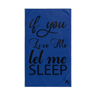 Let Me Sleep | Gifts for Boyfriend, Funny Towel Romantic Gift for Wedding Couple Fiance First Year Anniversary Valentines, Party Gag Gifts, Joke Humor Cloth for Husband Men BF NECTAR NAPKINS