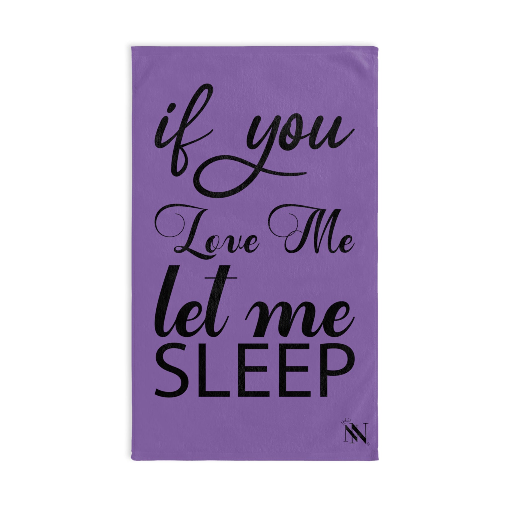 Let Me Sleep Lavendar | Funny Gifts for Men - Gifts for Him - Birthday Gifts for Men, Him, Husband, Boyfriend, New Couple Gifts, Fathers & Valentines Day Gifts, Hand Towels NECTAR NAPKINS