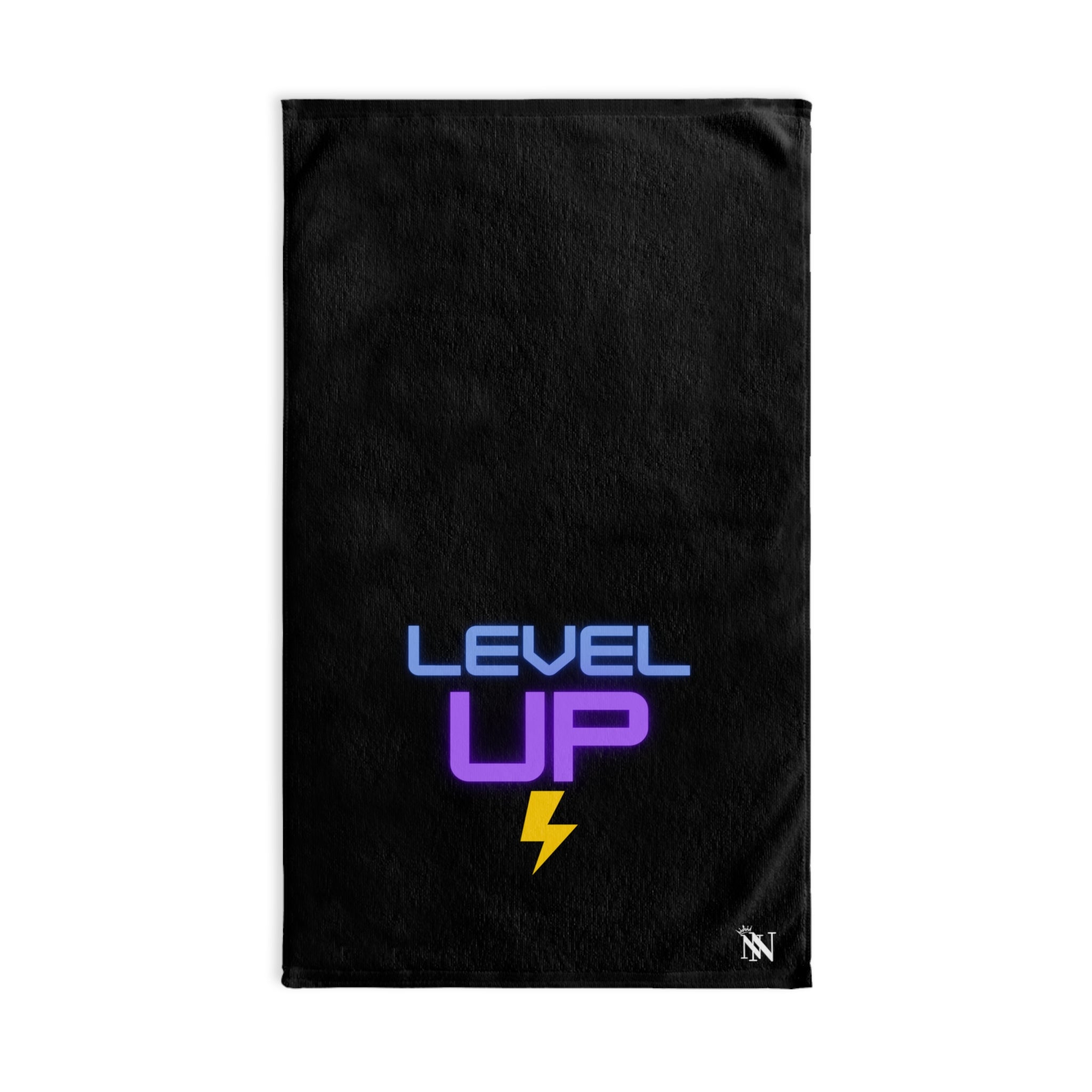 Level Up Black | Sexy Gifts for Boyfriend, Funny Towel Romantic Gift for Wedding Couple Fiance First Year 2nd Anniversary Valentines, Party Gag Gifts, Joke Humor Cloth for Husband Men BF NECTAR NAPKINS