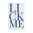 Lick Me BlueWhite | Funny Gifts for Men - Gifts for Him - Birthday Gifts for Men, Him, Her, Husband, Boyfriend, Girlfriend, New Couple Gifts, Fathers & Valentines Day Gifts, Christmas Gifts NECTAR NAPKINS