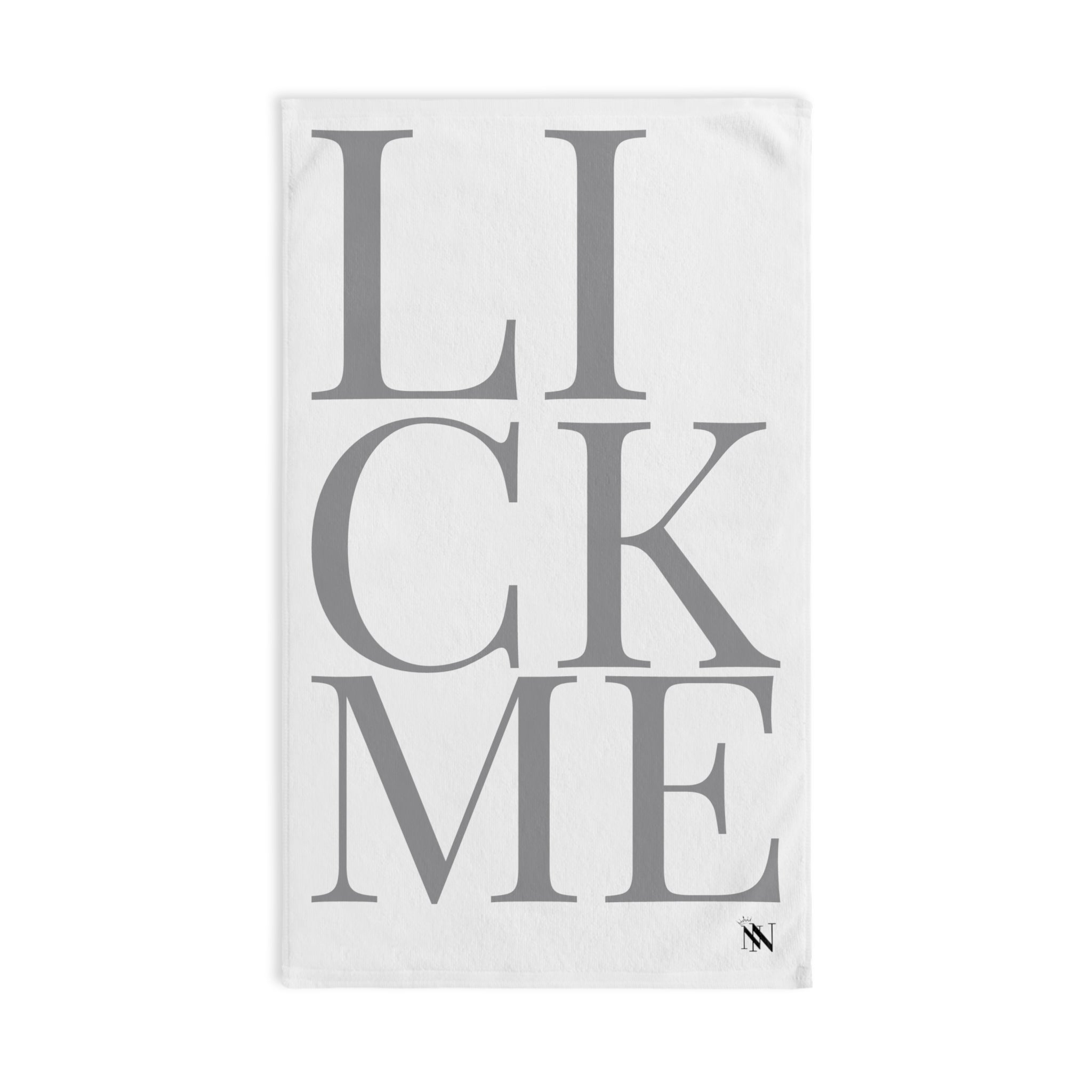 Lick Me GreyWhite | Funny Gifts for Men - Gifts for Him - Birthday Gifts for Men, Him, Her, Husband, Boyfriend, Girlfriend, New Couple Gifts, Fathers & Valentines Day Gifts, Christmas Gifts NECTAR NAPKINS