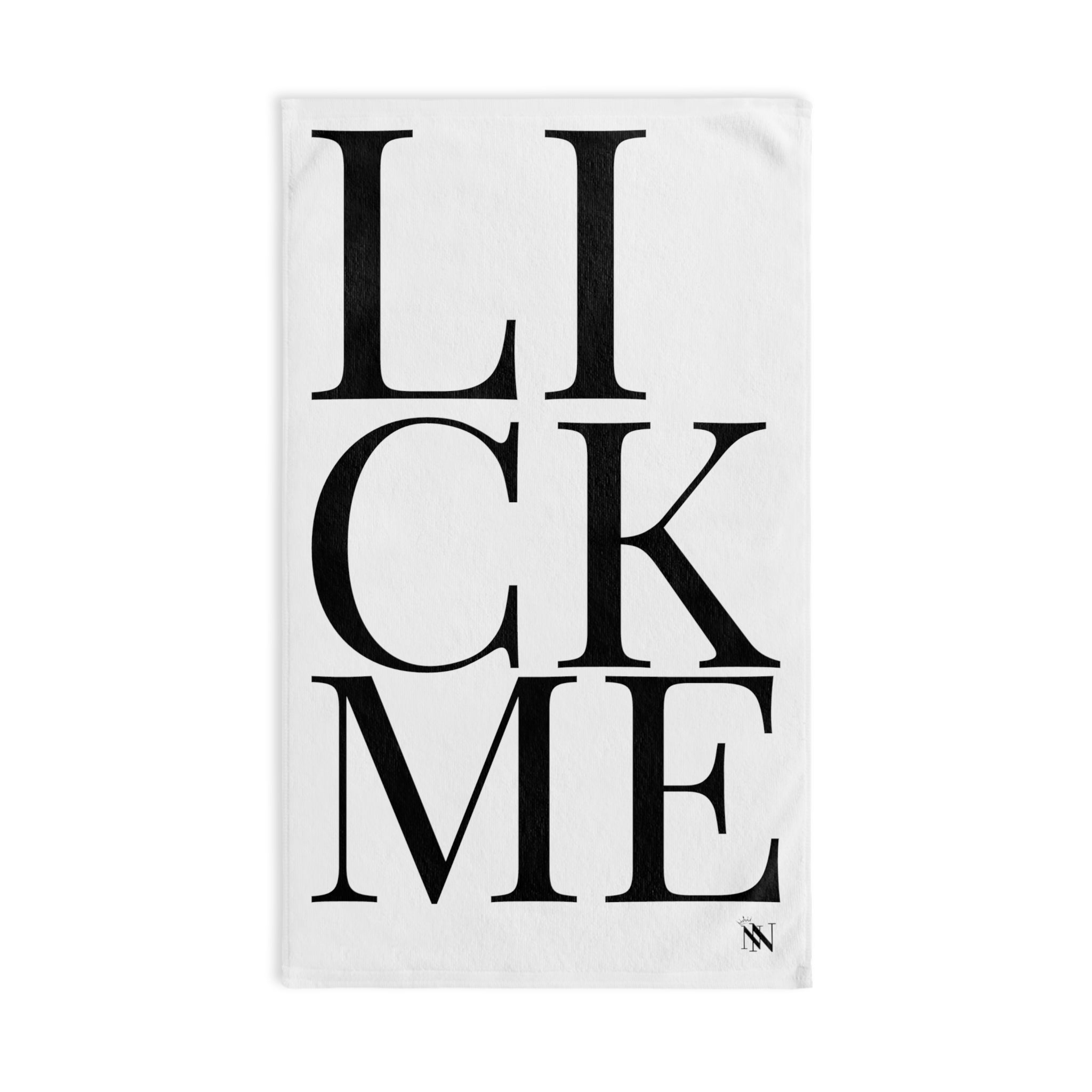 Lick Me Letter White | Funny Gifts for Men - Gifts for Him - Birthday Gifts for Men, Him, Her, Husband, Boyfriend, Girlfriend, New Couple Gifts, Fathers & Valentines Day Gifts, Christmas Gifts NECTAR NAPKINS