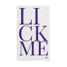 Lick Me PurpleWhite | Funny Gifts for Men - Gifts for Him - Birthday Gifts for Men, Him, Her, Husband, Boyfriend, Girlfriend, New Couple Gifts, Fathers & Valentines Day Gifts, Christmas Gifts NECTAR NAPKINS