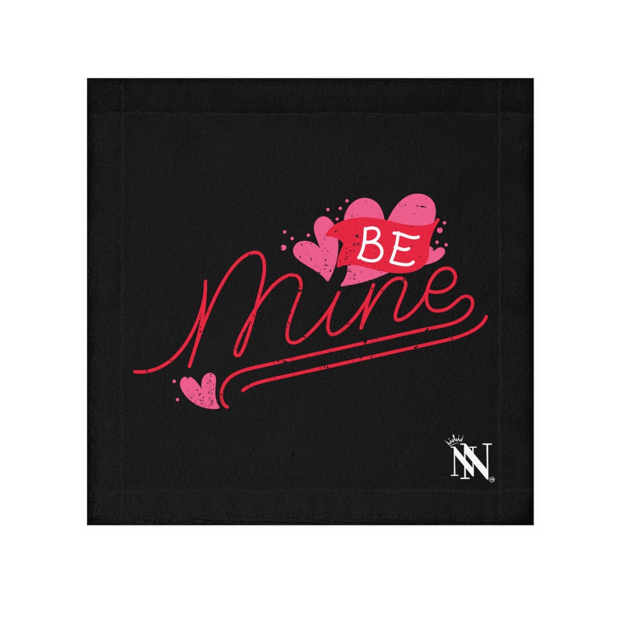 Lils' Be Mine | Gifts for Boyfriend, Funny Towel Romantic Gift for Wedding Couple Fiance First Year Anniversary Valentines, Party Gag Gifts, Joke Humor Cloth for Husband Men BF NECTAR NAPKINS