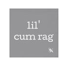 Lils' Cum Rag | Gifts for Boyfriend, Funny Towel Romantic Gift for Wedding Couple Fiance First Year Anniversary Valentines, Party Gag Gifts, Joke Humor Cloth for Husband Men BF NECTAR NAPKINS