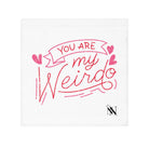 Lils' My Weirdo | Gifts for Boyfriend, Funny Towel Romantic Gift for Wedding Couple Fiance First Year Anniversary Valentines, Party Gag Gifts, Joke Humor Cloth for Husband Men BF NECTAR NAPKINS