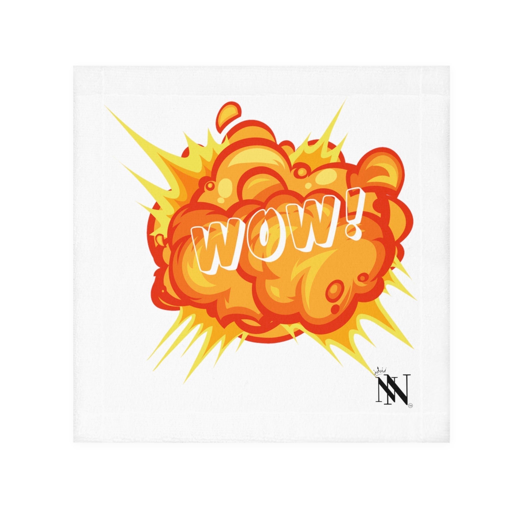 Lils' Wow Explosion | Gifts for Boyfriend, Funny Towel Romantic Gift for Wedding Couple Fiance First Year Anniversary Valentines, Party Gag Gifts, Joke Humor Cloth for Husband Men BF NECTAR NAPKINS