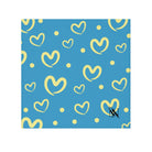 Lils' Yellow Hearts | Gifts for Boyfriend, Funny Towel Romantic Gift for Wedding Couple Fiance First Year Anniversary Valentines, Party Gag Gifts, Joke Humor Cloth for Husband Men BF NECTAR NAPKINS