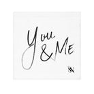 Lils' You & Me | Gifts for Boyfriend, Funny Towel Romantic Gift for Wedding Couple Fiance First Year Anniversary Valentines, Party Gag Gifts, Joke Humor Cloth for Husband Men BF NECTAR NAPKINS