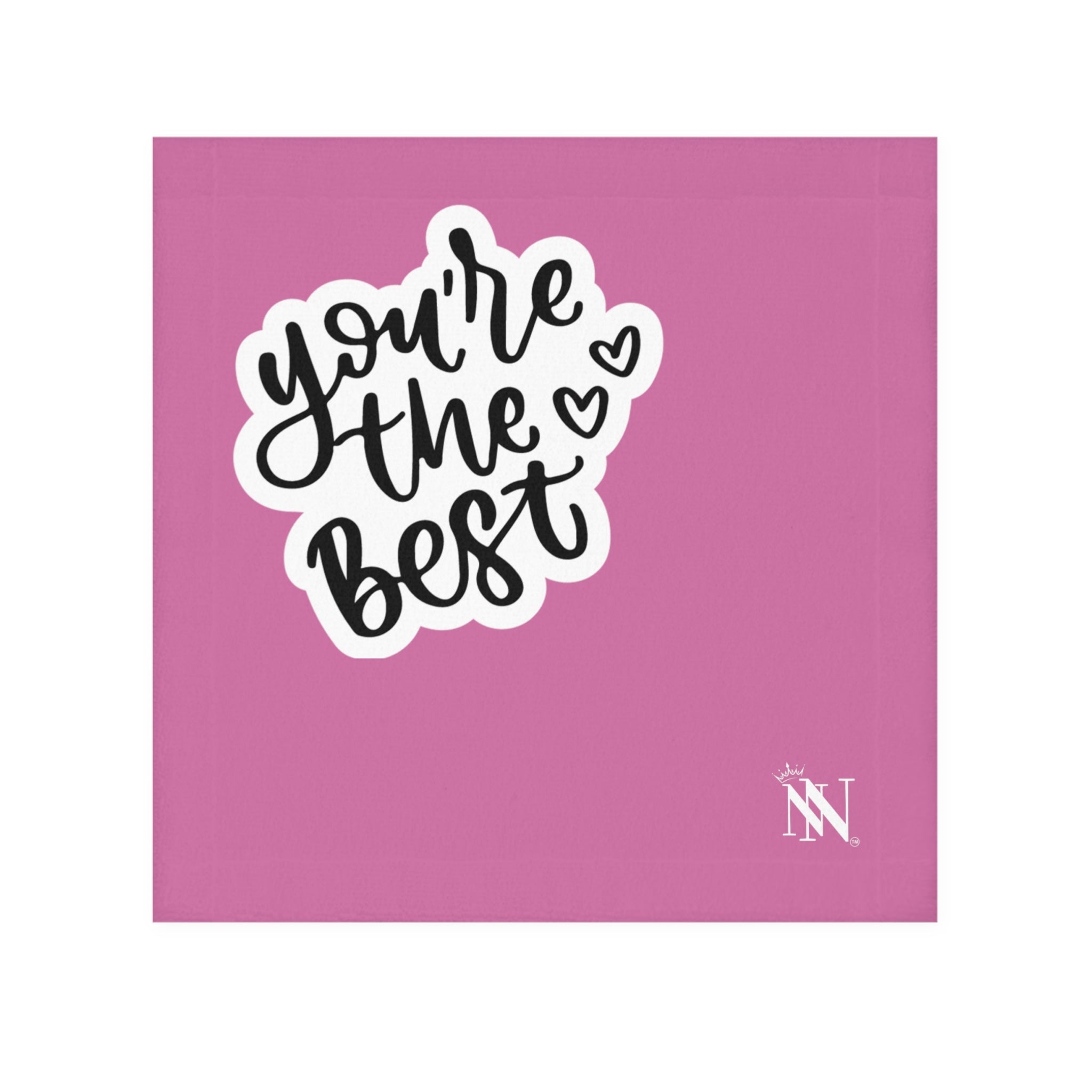 Lils' You're The Best | Gifts for Boyfriend, Funny Towel Romantic Gift for Wedding Couple Fiance First Year Anniversary Valentines, Party Gag Gifts, Joke Humor Cloth for Husband Men BF NECTAR NAPKINS