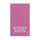 Lips Booth Kiss Pink | Novelty Gifts for Boyfriend, Funny Towel Romantic Gift for Wedding Couple Fiance First Year Anniversary Valentines, Party Gag Gifts, Joke Humor Cloth for Husband Men BF NECTAR NAPKINS
