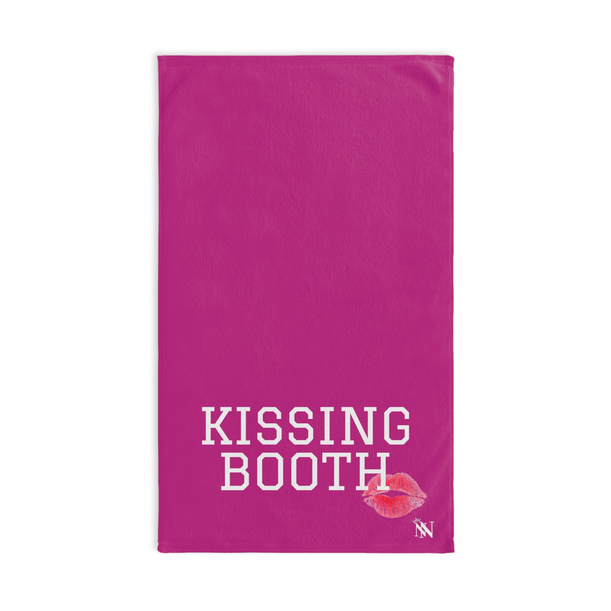 Lips Kiss BoothFuscia | Funny Gifts for Men - Gifts for Him - Birthday Gifts for Men, Him, Husband, Boyfriend, New Couple Gifts, Fathers & Valentines Day Gifts, Hand Towels NECTAR NAPKINS