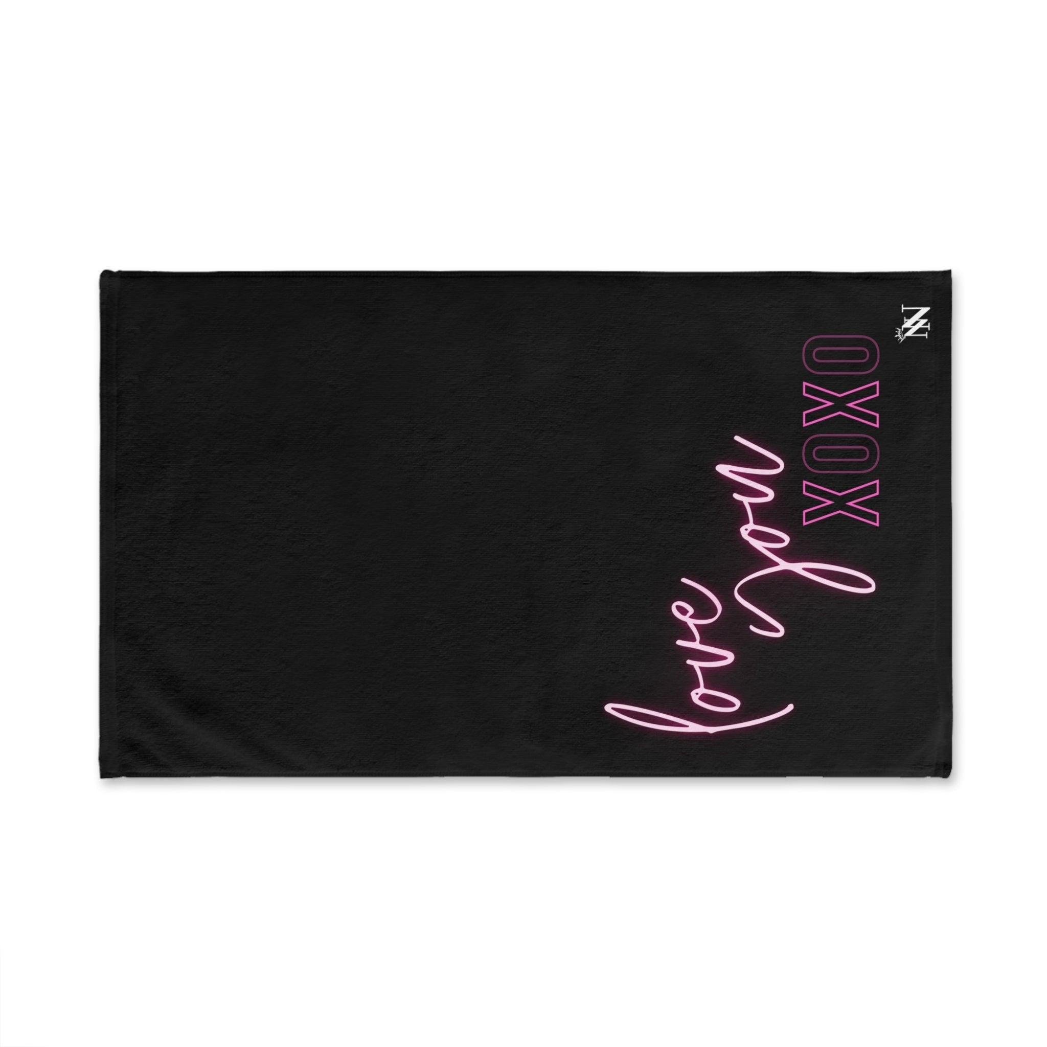 Love You XOXO Black | Sexy Gifts for Boyfriend, Funny Towel Romantic Gift for Wedding Couple Fiance First Year 2nd Anniversary Valentines, Party Gag Gifts, Joke Humor Cloth for Husband Men BF NECTAR NAPKINS