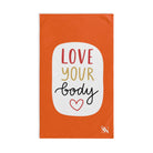 Love Your Body | Gifts for Boyfriend, Funny Towel Romantic Gift for Wedding Couple Fiance First Year Anniversary Valentines, Party Gag Gifts, Joke Humor Cloth for Husband Men BF NECTAR NAPKINS