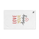 Love Your Body White | Funny Gifts for Men - Gifts for Him - Birthday Gifts for Men, Him, Her, Husband, Boyfriend, Girlfriend, New Couple Gifts, Fathers & Valentines Day Gifts, Christmas Gifts NECTAR NAPKINS