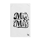MR MRS Bride White | Funny Gifts for Men - Gifts for Him - Birthday Gifts for Men, Him, Her, Husband, Boyfriend, Girlfriend, New Couple Gifts, Fathers & Valentines Day Gifts, Christmas Gifts NECTAR NAPKINS
