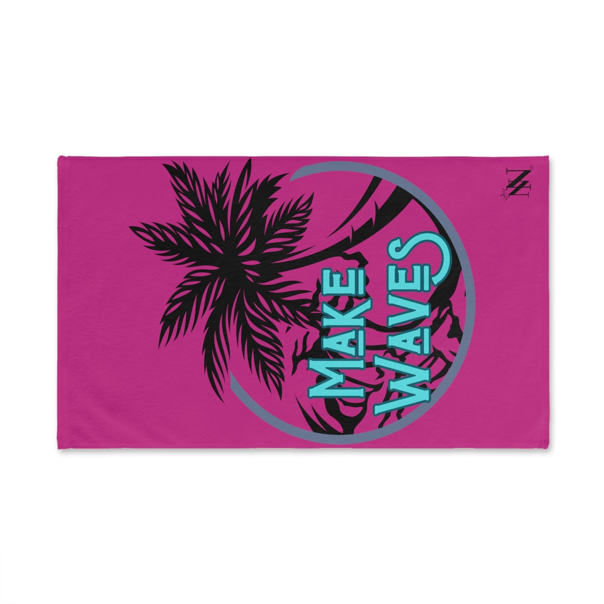 Make Waves Fuscia | Funny Gifts for Men - Gifts for Him - Birthday Gifts for Men, Him, Husband, Boyfriend, New Couple Gifts, Fathers & Valentines Day Gifts, Hand Towels NECTAR NAPKINS