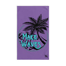 Make Waves Lavendar | Funny Gifts for Men - Gifts for Him - Birthday Gifts for Men, Him, Husband, Boyfriend, New Couple Gifts, Fathers & Valentines Day Gifts, Hand Towels NECTAR NAPKINS