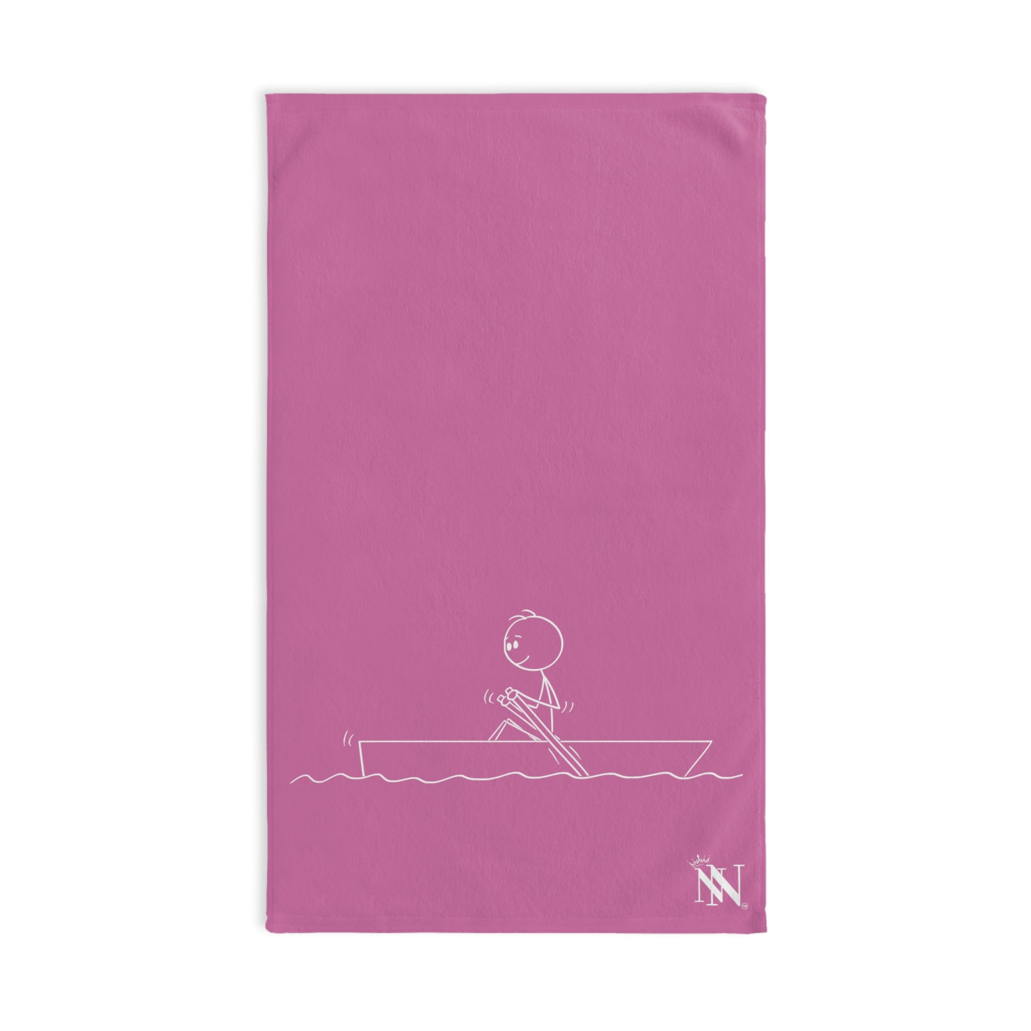 Man Stick in Boat Pink | Novelty Gifts for Boyfriend, Funny Towel Romantic Gift for Wedding Couple Fiance First Year Anniversary Valentines, Party Gag Gifts, Joke Humor Cloth for Husband Men BF NECTAR NAPKINS