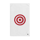 Medium Red Bullseye White | Funny Gifts for Men - Gifts for Him - Birthday Gifts for Men, Him, Her, Husband, Boyfriend, Girlfriend, New Couple Gifts, Fathers & Valentines Day Gifts, Christmas Gifts NECTAR NAPKINS