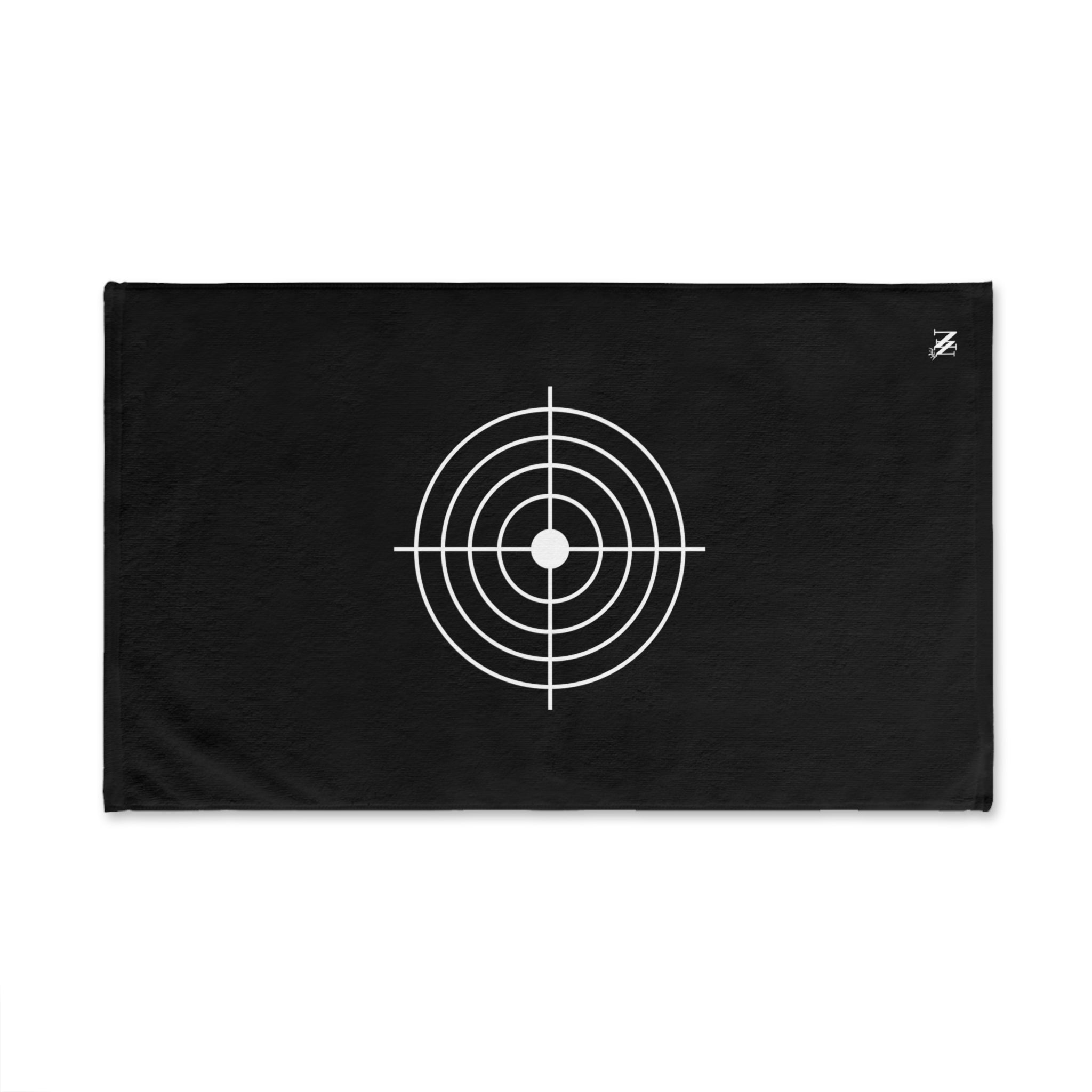Medium White Crosshairs Black | Sexy Gifts for Boyfriend, Funny Towel Romantic Gift for Wedding Couple Fiance First Year 2nd Anniversary Valentines, Party Gag Gifts, Joke Humor Cloth for Husband Men BF NECTAR NAPKINS