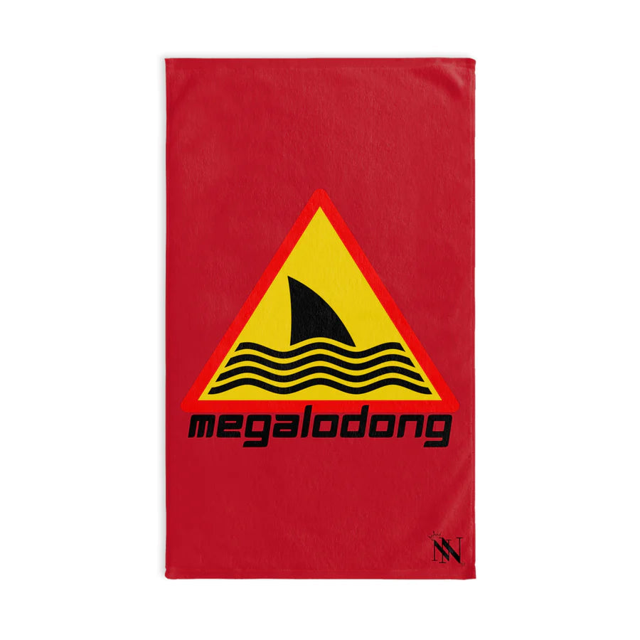 Megalodong Warning | Nectar Napkins Fun-Flirty Lovers' After Sex Towels NECTAR NAPKINS