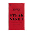 Menu Steak Red | Sexy Gifts for Boyfriend, Funny Towel Romantic Gift for Wedding Couple Fiance First Year 2nd Anniversary Valentines, Party Gag Gifts, Joke Humor Cloth for Husband Men BF NECTAR NAPKINS