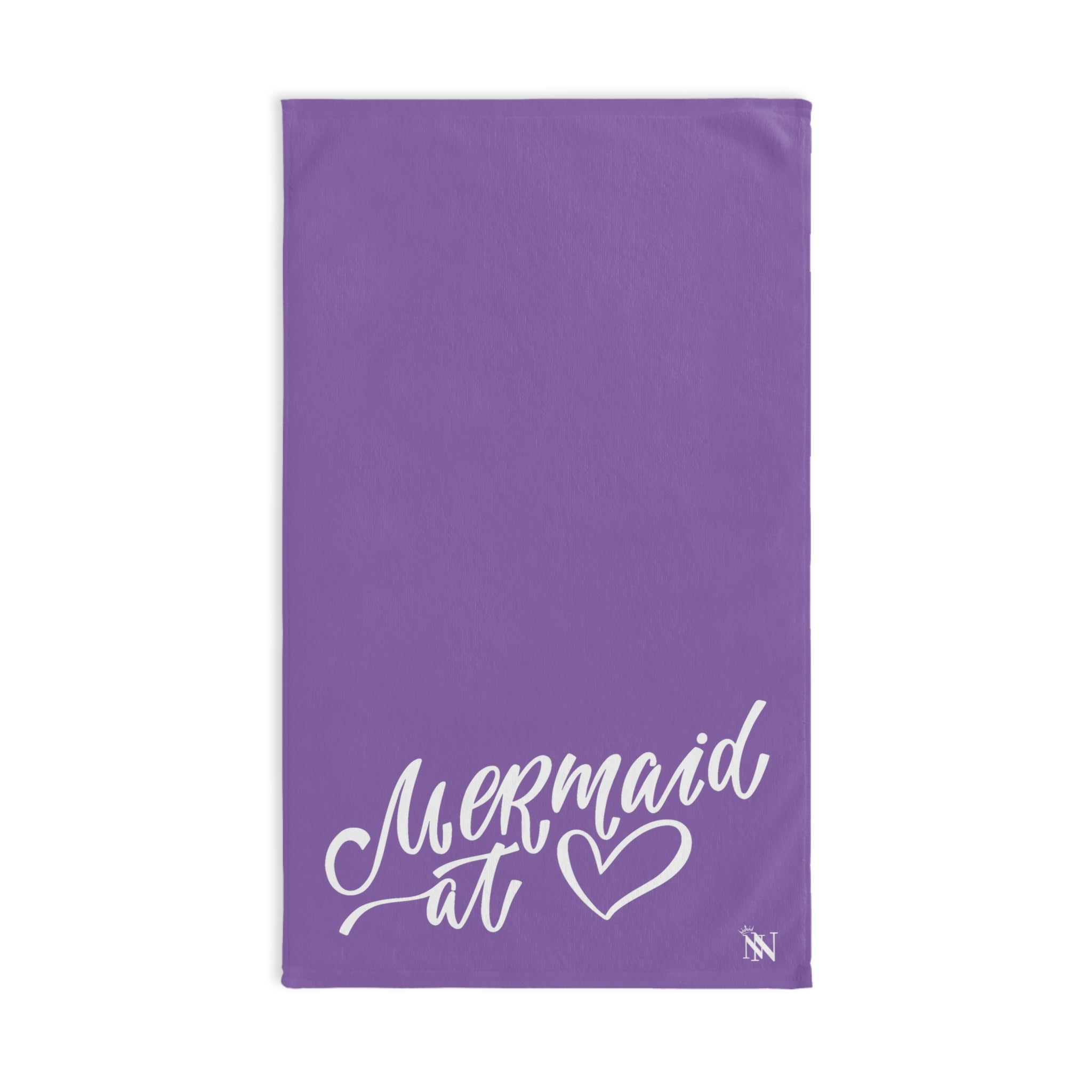 Mermaid At Heart Lavendar | Funny Gifts for Men - Gifts for Him - Birthday Gifts for Men, Him, Husband, Boyfriend, New Couple Gifts, Fathers & Valentines Day Gifts, Hand Towels NECTAR NAPKINS