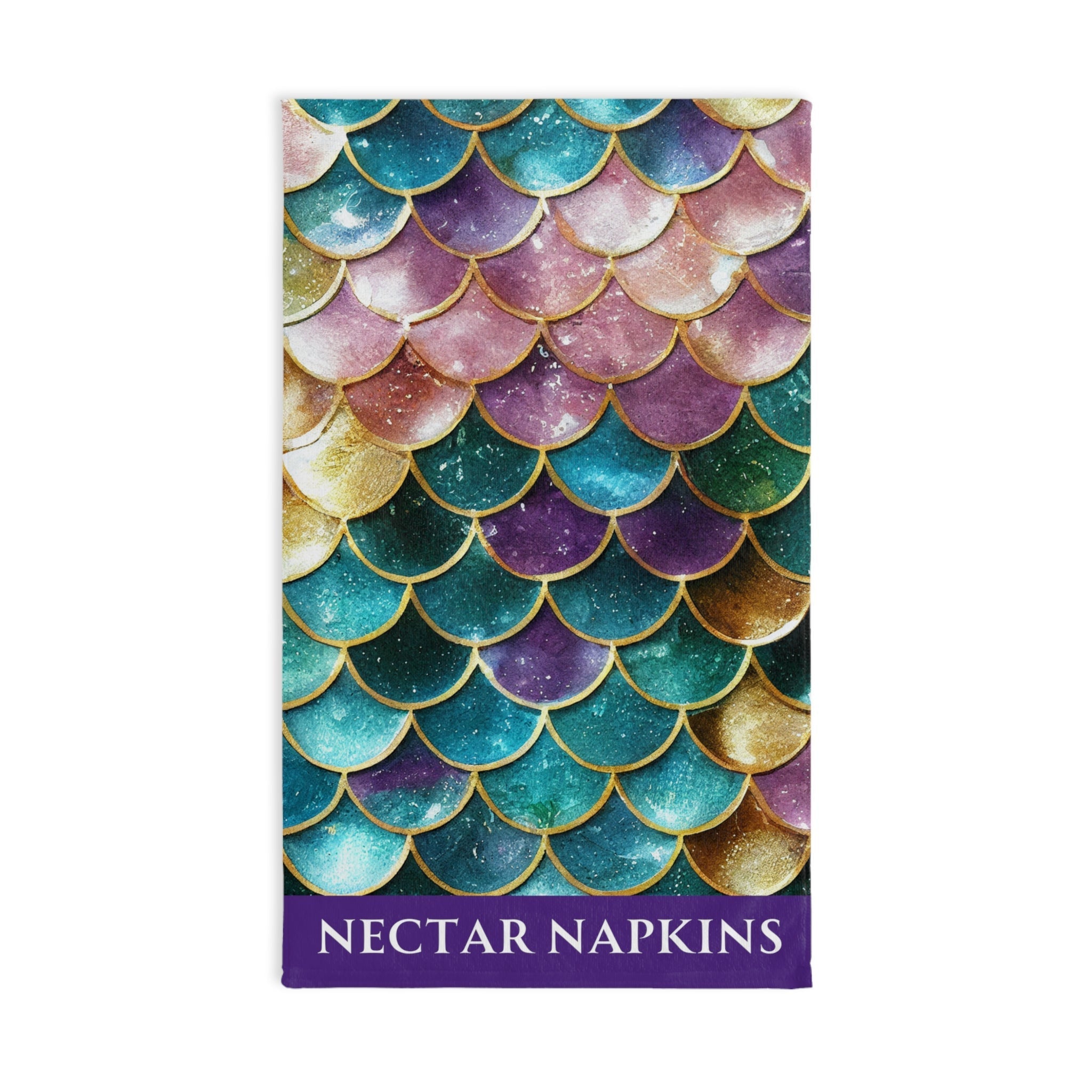 Mermaid Gold Sparkle Purple | Funny Gifts for Men - Gifts for Him - Birthday Gifts for Men, Him, Husband, Boyfriend, New Couple Gifts, Fathers & Valentines Day Gifts, Christmas Gifts NECTAR NAPKINS
