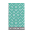 Mermaid Tail Mint Grey | Anniversary Wedding, Christmas, Valentines Day, Birthday Gifts for Him, Her, Romantic Gifts for Wife, Girlfriend, Couples Gifts for Boyfriend, Husband NECTAR NAPKINS