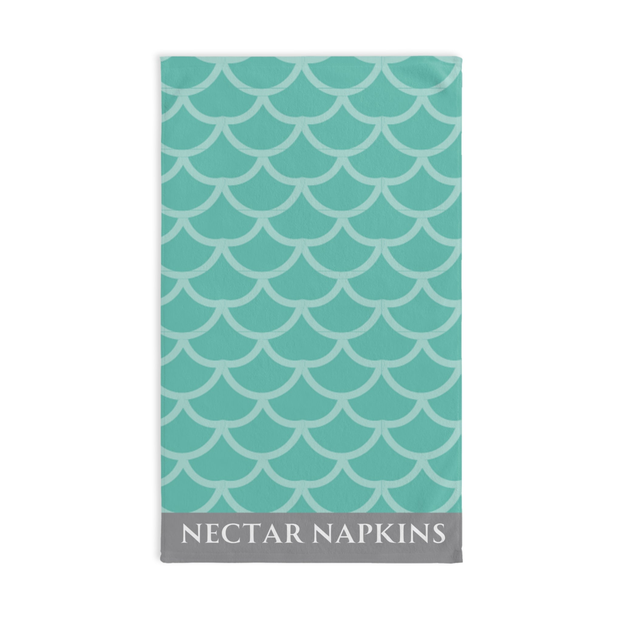 Mermaid Tail Mint Grey | Anniversary Wedding, Christmas, Valentines Day, Birthday Gifts for Him, Her, Romantic Gifts for Wife, Girlfriend, Couples Gifts for Boyfriend, Husband NECTAR NAPKINS