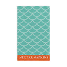 Mermaid Tail Mint Orange | Funny Gifts for Men - Gifts for Him - Birthday Gifts for Men, Him, Husband, Boyfriend, New Couple Gifts, Fathers & Valentines Day Gifts, Hand Towels NECTAR NAPKINS