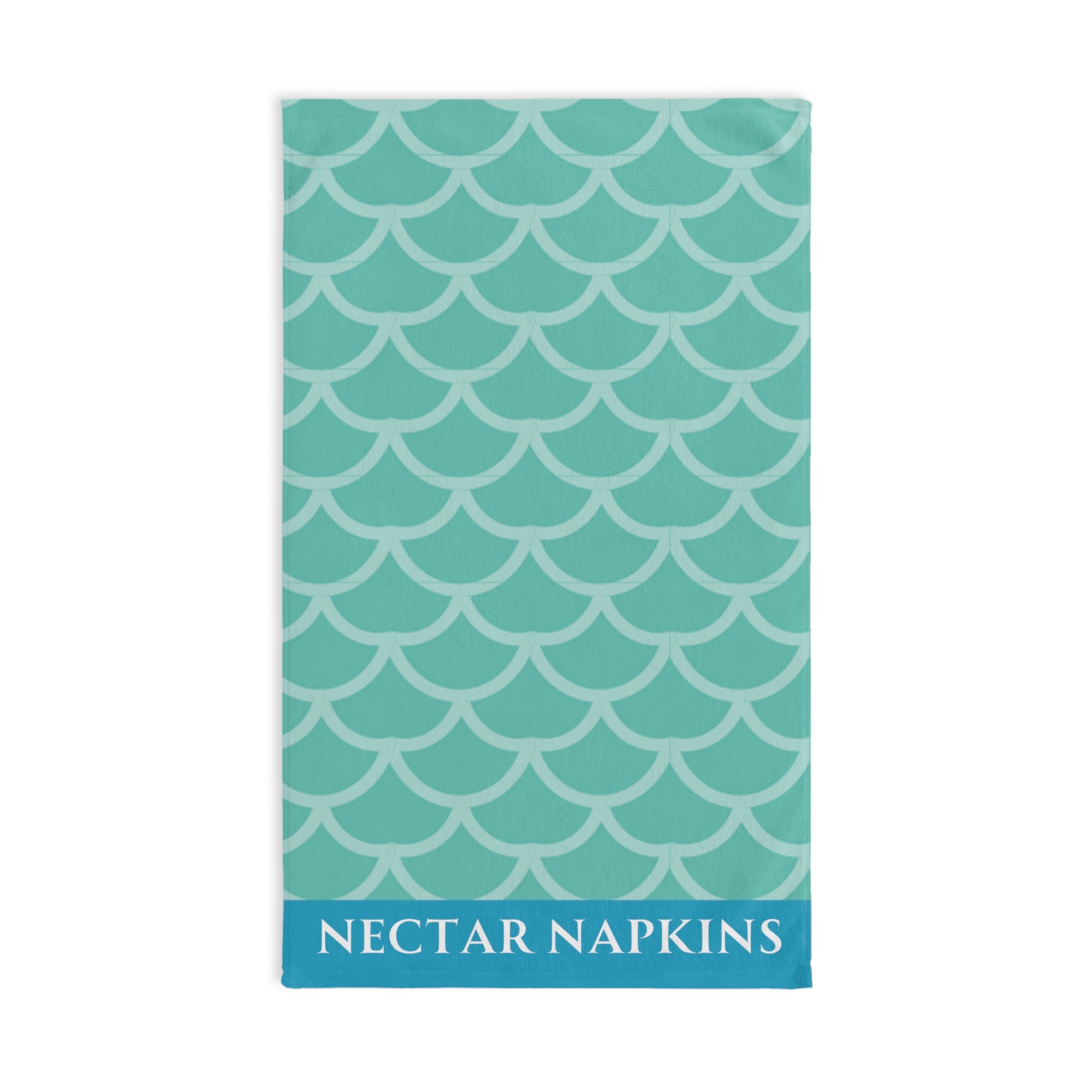 Mermaid Tail Mint Teal | Novelty Gifts for Boyfriend, Funny Towel Romantic Gift for Wedding Couple Fiance First Year Anniversary Valentines, Party Gag Gifts, Joke Humor Cloth for Husband Men BF NECTAR NAPKINS