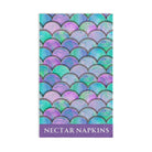 Mermaid Tail Sparkle Lavendar | Funny Gifts for Men - Gifts for Him - Birthday Gifts for Men, Him, Husband, Boyfriend, New Couple Gifts, Fathers & Valentines Day Gifts, Hand Towels NECTAR NAPKINS