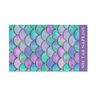 Mermaid Tail Sparkle Lavendar | Funny Gifts for Men - Gifts for Him - Birthday Gifts for Men, Him, Husband, Boyfriend, New Couple Gifts, Fathers & Valentines Day Gifts, Hand Towels NECTAR NAPKINS