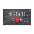 Mindful Goals Heart White | Funny Gifts for Men - Gifts for Him - Birthday Gifts for Men, Him, Her, Husband, Boyfriend, Girlfriend, New Couple Gifts, Fathers & Valentines Day Gifts, Christmas Gifts NECTAR NAPKINS