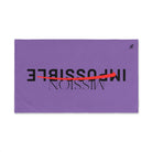 Mission Impossible Lavendar | Funny Gifts for Men - Gifts for Him - Birthday Gifts for Men, Him, Husband, Boyfriend, New Couple Gifts, Fathers & Valentines Day Gifts, Hand Towels NECTAR NAPKINS