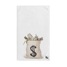 Money Bag Dollar 3D White | Funny Gifts for Men - Gifts for Him - Birthday Gifts for Men, Him, Her, Husband, Boyfriend, Girlfriend, New Couple Gifts, Fathers & Valentines Day Gifts, Christmas Gifts NECTAR NAPKINS