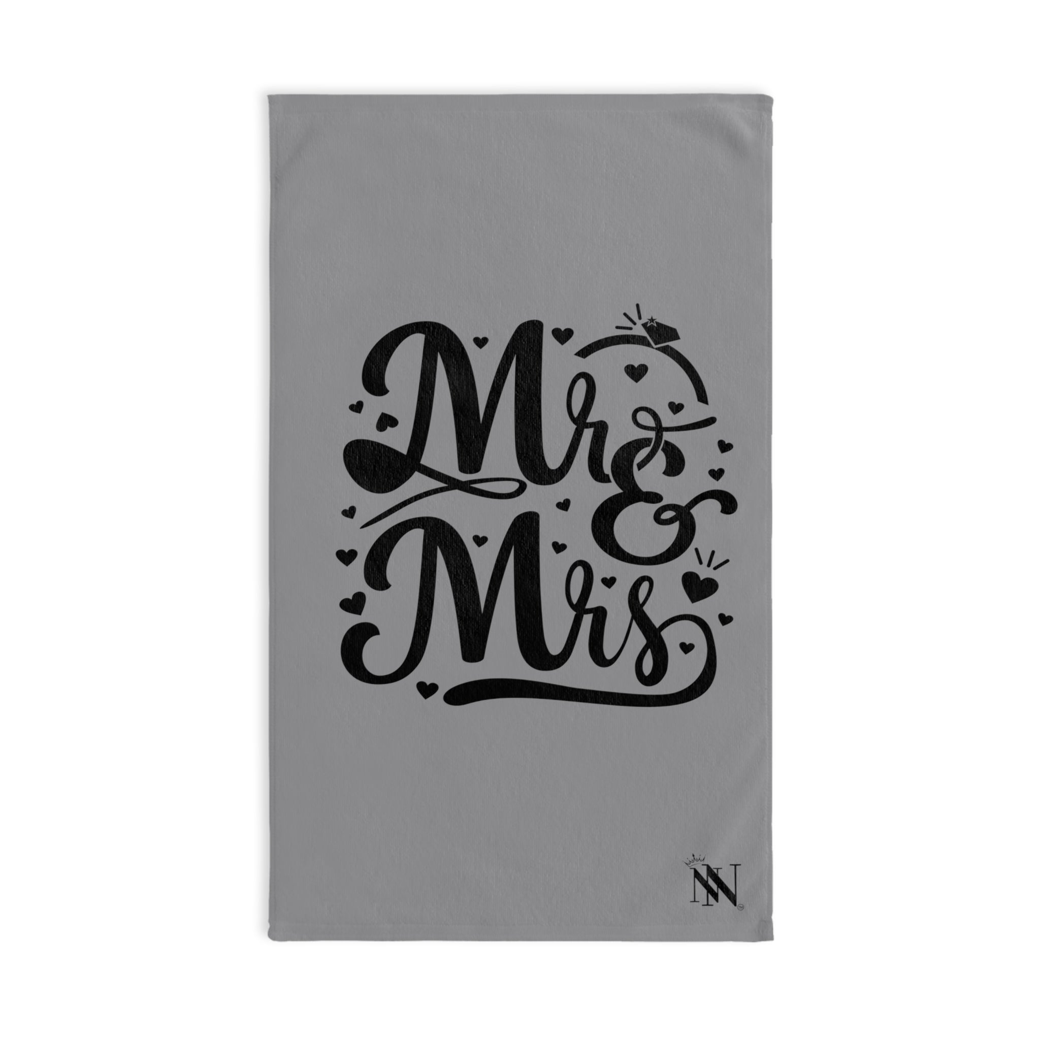 Mr Mrs Bride Grey | Anniversary Wedding, Christmas, Valentines Day, Birthday Gifts for Him, Her, Romantic Gifts for Wife, Girlfriend, Couples Gifts for Boyfriend, Husband NECTAR NAPKINS