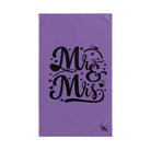 Mr Mrs Bride Lavendar | Funny Gifts for Men - Gifts for Him - Birthday Gifts for Men, Him, Husband, Boyfriend, New Couple Gifts, Fathers & Valentines Day Gifts, Hand Towels NECTAR NAPKINS