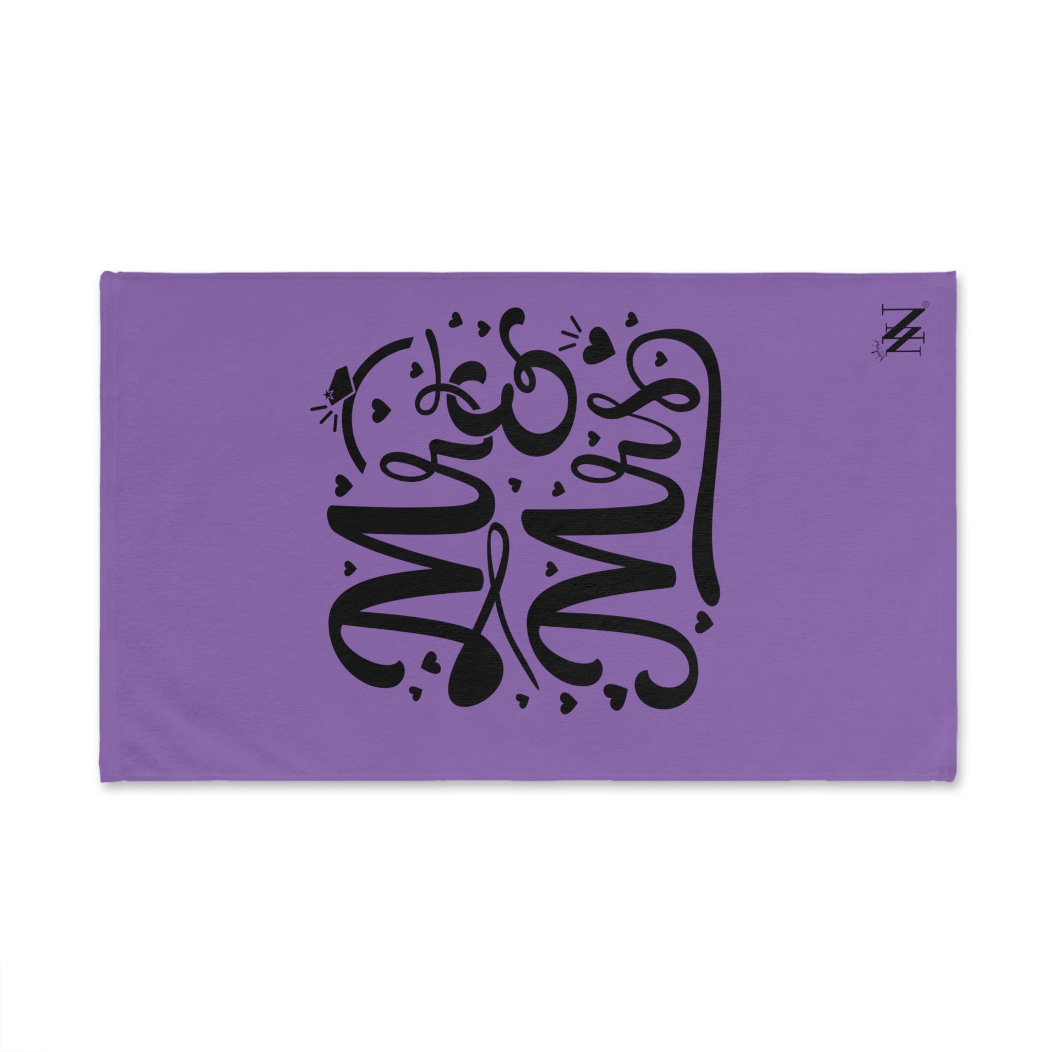 Mr Mrs Bride Lavendar | Funny Gifts for Men - Gifts for Him - Birthday Gifts for Men, Him, Husband, Boyfriend, New Couple Gifts, Fathers & Valentines Day Gifts, Hand Towels NECTAR NAPKINS