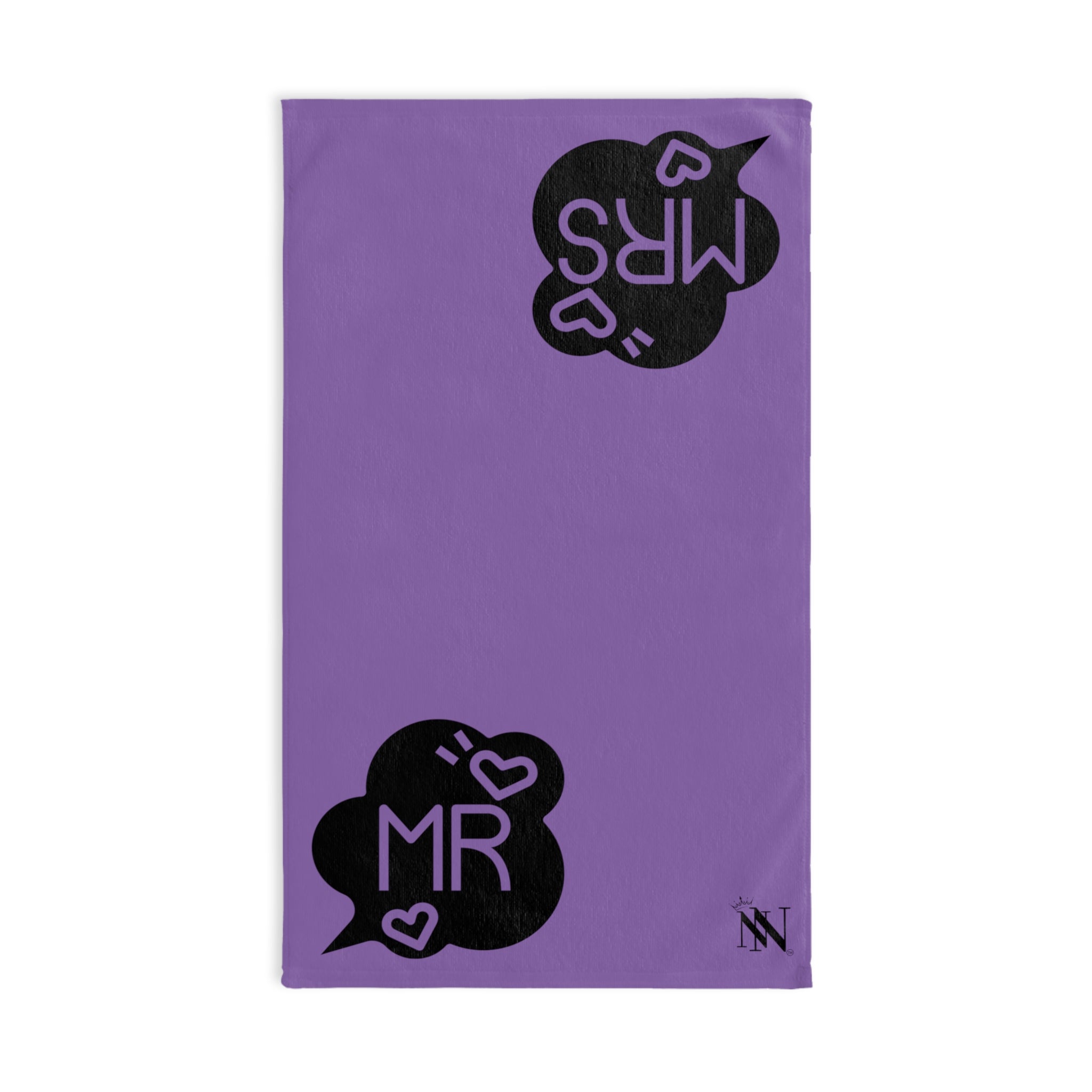 Mr Mrs Bubble Lavendar | Funny Gifts for Men - Gifts for Him - Birthday Gifts for Men, Him, Husband, Boyfriend, New Couple Gifts, Fathers & Valentines Day Gifts, Hand Towels NECTAR NAPKINS