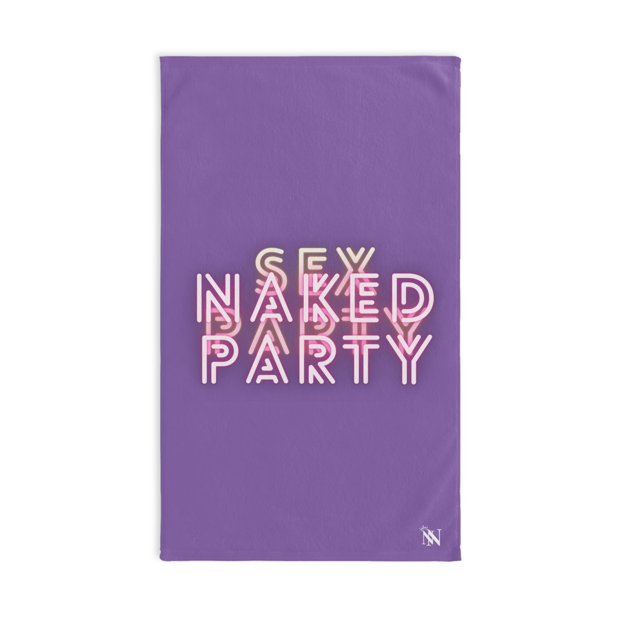 Naked  Party Lavendar | Funny Gifts for Men - Gifts for Him - Birthday Gifts for Men, Him, Husband, Boyfriend, New Couple Gifts, Fathers & Valentines Day Gifts, Hand Towels NECTAR NAPKINS