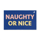 Naughty Nice | Gifts for Boyfriend, Funny Towel Romantic Gift for Wedding Couple Fiance First Year Anniversary Valentines, Party Gag Gifts, Joke Humor Cloth for Husband Men BF NECTAR NAPKINS