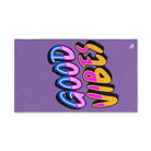 Neon Rainbow Vibes Lavendar | Funny Gifts for Men - Gifts for Him - Birthday Gifts for Men, Him, Husband, Boyfriend, New Couple Gifts, Fathers & Valentines Day Gifts, Hand Towels NECTAR NAPKINS