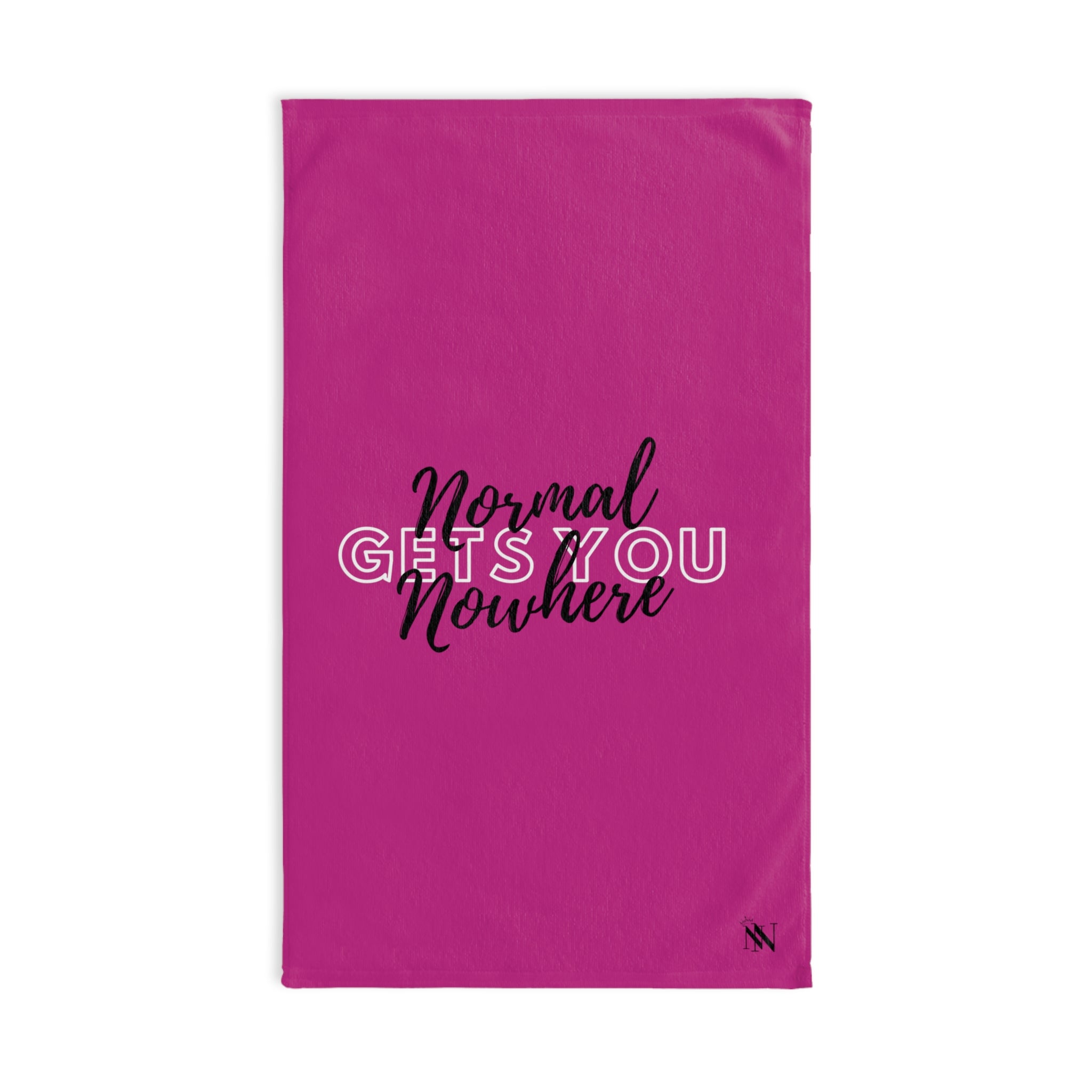 Normal Nowhere Fuscia | Funny Gifts for Men - Gifts for Him - Birthday Gifts for Men, Him, Husband, Boyfriend, New Couple Gifts, Fathers & Valentines Day Gifts, Hand Towels NECTAR NAPKINS