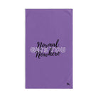 Normal Nowhere Lavendar | Funny Gifts for Men - Gifts for Him - Birthday Gifts for Men, Him, Husband, Boyfriend, New Couple Gifts, Fathers & Valentines Day Gifts, Hand Towels NECTAR NAPKINS