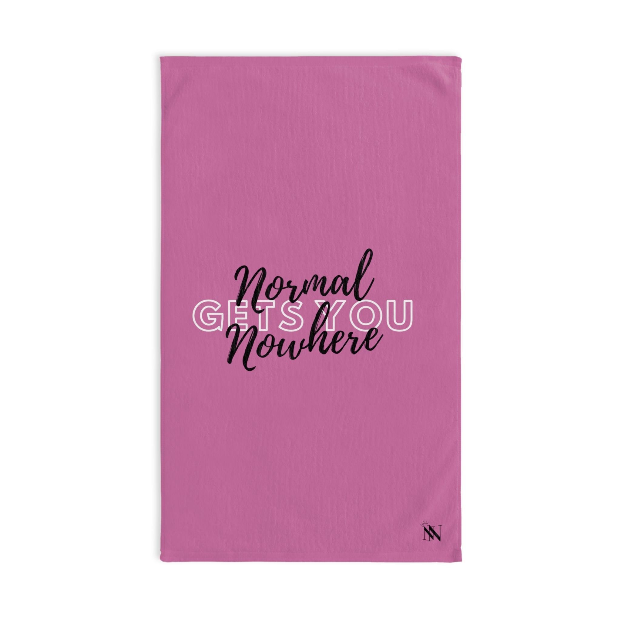 Normal Nowhere Pink | Novelty Gifts for Boyfriend, Funny Towel Romantic Gift for Wedding Couple Fiance First Year Anniversary Valentines, Party Gag Gifts, Joke Humor Cloth for Husband Men BF NECTAR NAPKINS