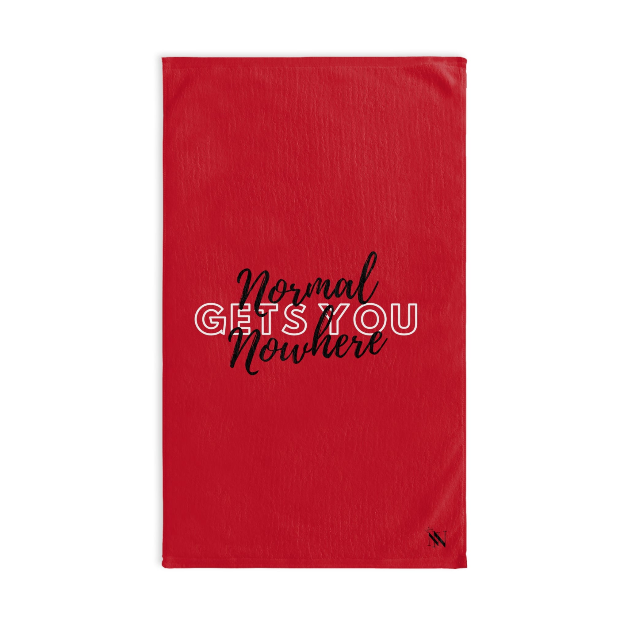 Normal Nowhere Red | Sexy Gifts for Boyfriend, Funny Towel Romantic Gift for Wedding Couple Fiance First Year 2nd Anniversary Valentines, Party Gag Gifts, Joke Humor Cloth for Husband Men BF NECTAR NAPKINS